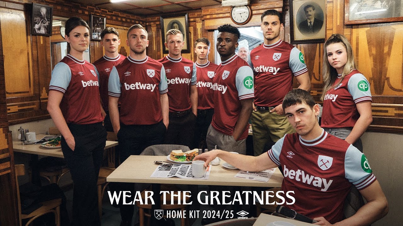 Wear the Greatness | West Ham United's new 2024/25 Home Kit - YouTube