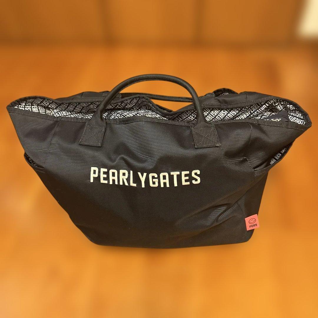 PEARLY GATES ゴルフバッグ ネイビー PEARLY GATES（パーリーゲイツ） 中古 キャディバッグ ネイビー フード
