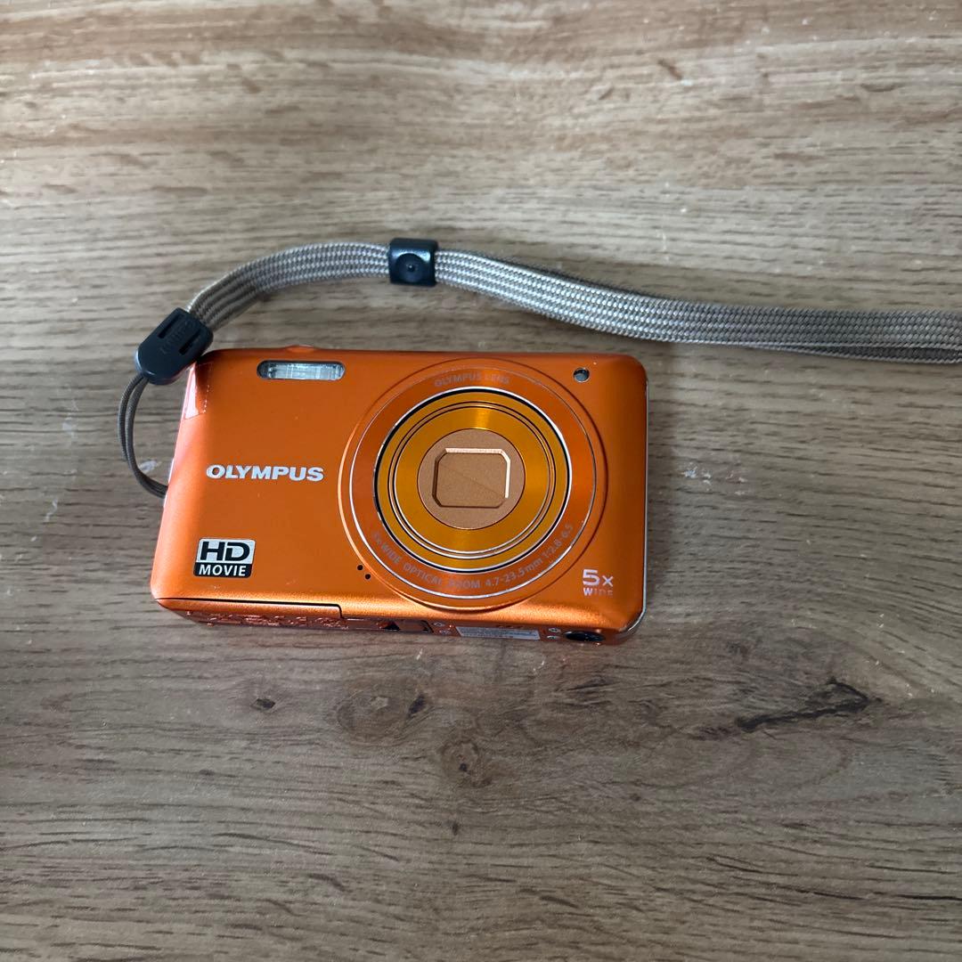 OLYMPUS デジタルカメラ オレンジ ジャンク品 - メルカリ
