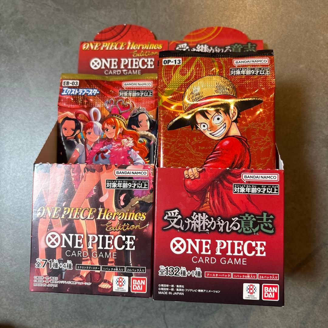 ワンピースカード 受け継がれる意志 ヒロインズエディション　バラパック ワンピース】ONE PIECEカードゲーム ブースターパック 受け継がれる