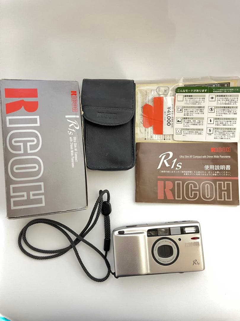 RICOH R1s コンパクトフィルムカメラ RICOH R1s Point & Shot 35mm Film Camera | eBay