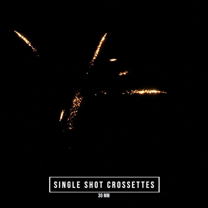 Single Shot Crossettes 30mm / Crosetes 30mm Monotiro