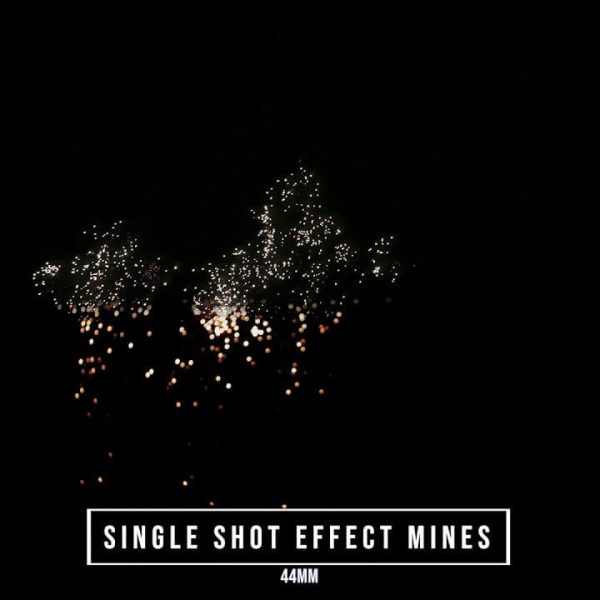 Single Shot Effects Mines 44mm / Monotiro Volcán de efectos de 44mm